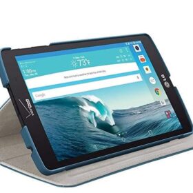 Ensemble d'accessoires pour tablette LG G Pad X8.3 comprenant un étui, un stylet et un protecteur d'écran.
